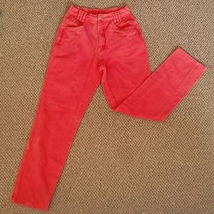 Roper, straight leg denim, pink, size 9